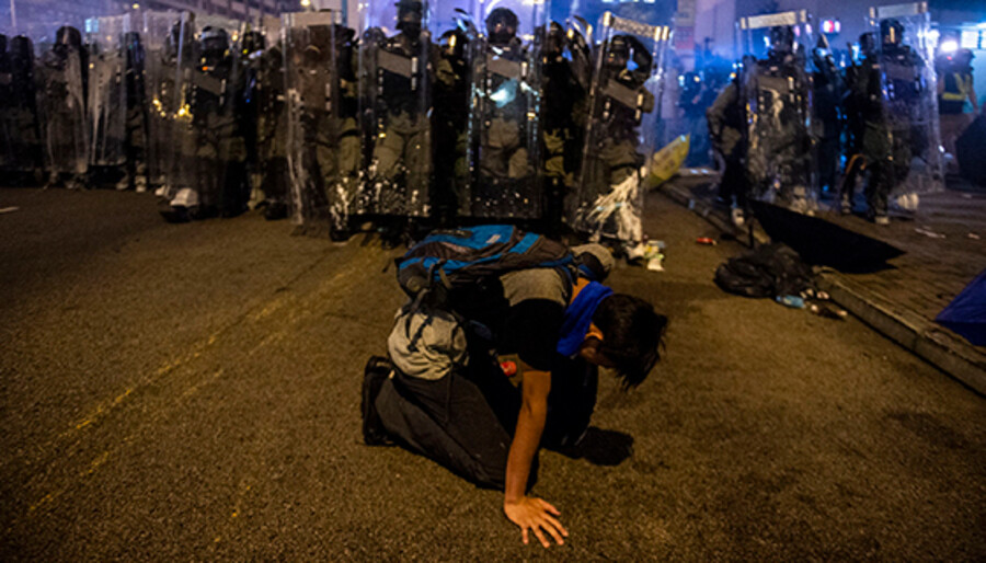 riot, hong kong