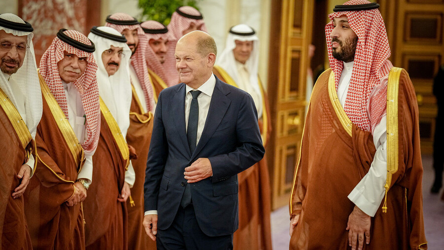 Observe el ascenso de Arabia Saudí con la ayuda de Alemania