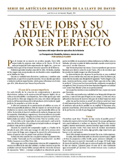 Steve Jobs y su ardiente pasión por ser perfecto