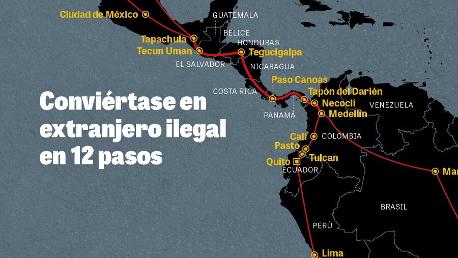 Conviértase en extranjero ilegal en 12 pasos